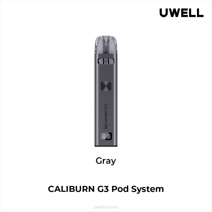 UWELL Mexico - UWELL CALIBURN G3 equipo gris T60T135