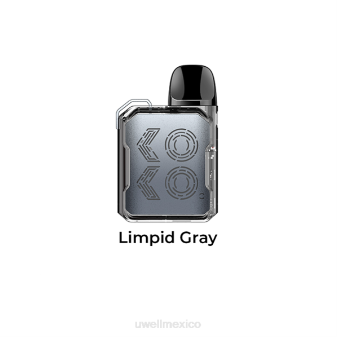 UWELL Mexico - UWELL CALIBURN GK2 kit de cápsulas gris límpido T60T105