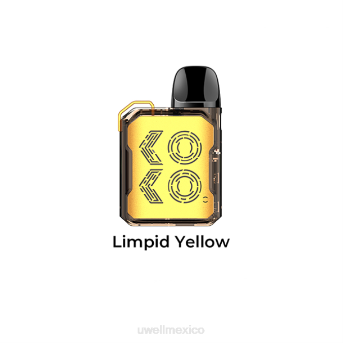 UWELL online shop - UWELL CALIBURN GK2 kit de cápsulas amarillo límpido T60T103