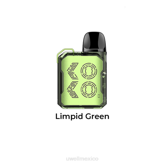 UWELL sale - UWELL CALIBURN GK2 kit de cápsulas verde límpido T60T104