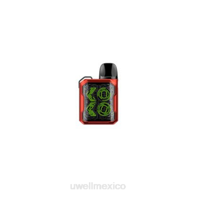 UWELL vape flavors - UWELL CALIBURN GK2 kit de cápsulas cinta roja T60T98